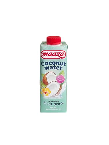 Maaza Coconut Water, Kokoswasser zum Genießen, 8 Packungen (8x330ml) von Maaza