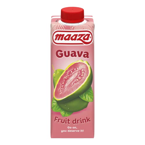 Maaza Guava Fruit Drink, Fruchtsaft zum Genießen, 8 Packungen (8x330ml) von Maaza