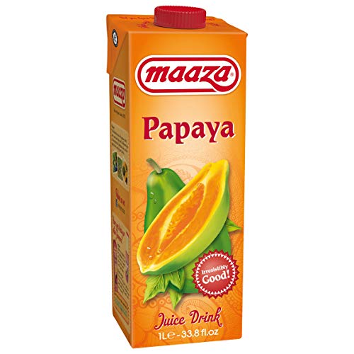 Maaza Papaya Fruchtsaft 6 x 1 L von Maaza