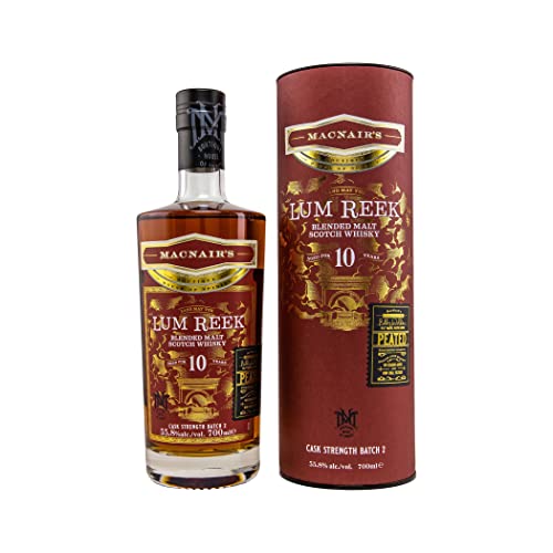 MacNair's Lum Reek 10 Years Old CASK STRENGTH Batch 2 55,8% Vol. 0,7l in Geschenkbox MacNair's Lum Reek 10 Years Old CASK STRENGTH Batch 2 55,8% Vol. 0,7l in Geschenkbox von MacNair's