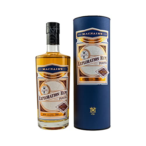 MacNair's 7 Years Old Peated Exploration Rum Panama 46% Vol. 0,7l in Geschenkbox von MacNair's