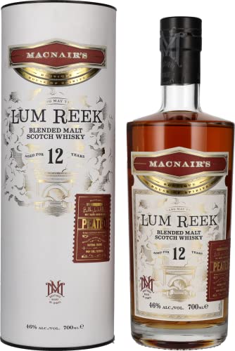 MacNair's Lum Reek 12 Years Old PEATED 46% Vol. 0,7l in Geschenkbox von マクネアーズ