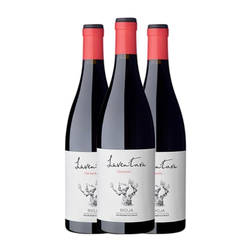 MacRobert & Canals Laventura Grenache Rioja 75 cl (Schachtel mit 3 Flaschen von 75 cl) von MacRobert & Canals