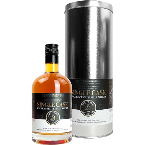 Whisky Macallan 24 Jahre Single Speyside Malt Vegan Macallan Distillery Vereinigtes Königreich UK 700ml-Fl Whisky Macallan 24 Jahre Single Speyside Malt Vegan Macallan Distillery Vereinigtes Königreich UK 700ml-Fl von Macallan Distillery