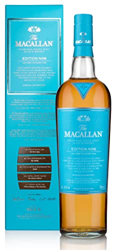 The Macallan EDITION N° 6 Highland Single Malt Scotch Whisky 48,6% Volume 0,7l in Geschenkbox Whisky von Macallan