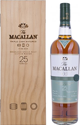 Macallan Fine Oak 25 Years Old Triple Cask Matured in Holzkiste (1 x 0.7 l) von Macallan