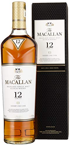 Macallan Sherry Oak 12 Years Old mit Geschenkverpackung (1 x 0.7 l), Whisky von Macallan