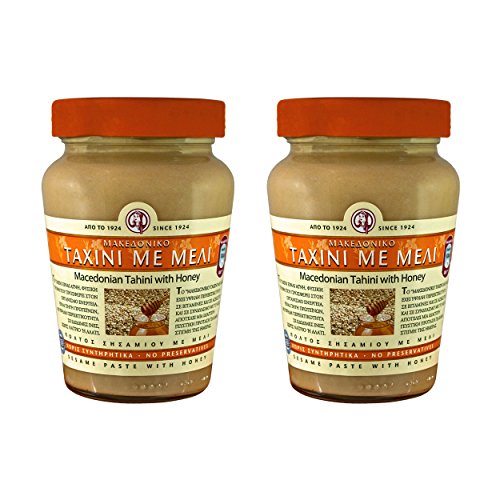 Haitoglou Mazedonisches Tahini Griechische Sesampaste mit Honig 700gr im Glas Haitoglou Mazedonisches Tahini Griechische Sesampaste mit Honig 700gr im Glas von Macedonian Tahini