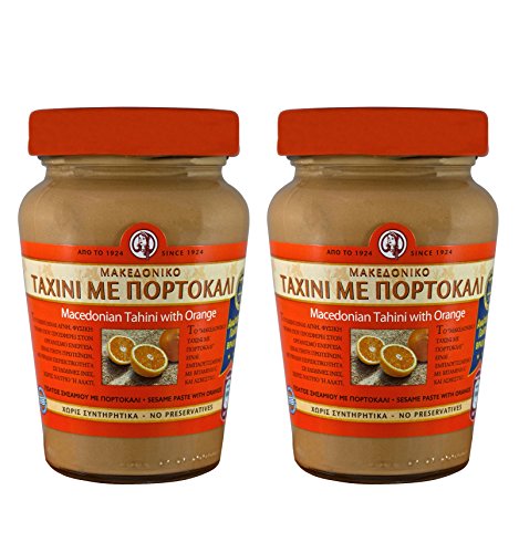 Haitoglou Mazedonisches Tahini Griechische Sesampaste mit Orange 700gr im Glas Haitoglou Mazedonisches Tahini Griechische Sesampaste mit Orange 700gr im Glas von Macedonian Tahini