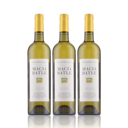 Macià Batle Blanc de Blancs Weißwein Wein trocken Spanien I Visando Paket (3 Flaschen) von Macià Batle