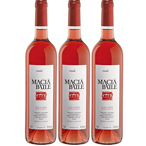 Macià Batle Rosado Roséwein Wein trocken Spanien Inkl. FeinWert E-Book (3 Flaschen) von Macià Batle