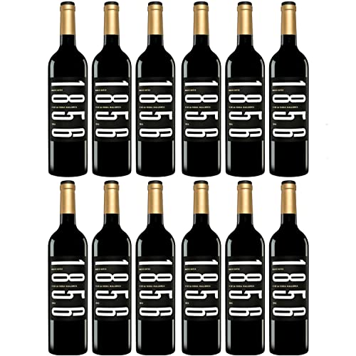 Macia Batle Tinto 1856 Rotwein Cuvée Wein Trocken aus Mallorca I Versanel Paket (12 x 0,75l) von Macià Batle