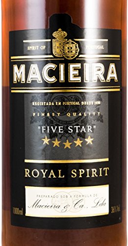 Macieira Royal Brandy Five Star, Pernod Ricard, Oeiras (1 x 1 l) von Pernod