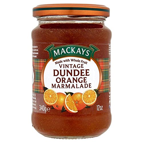 Mackays Klassiker Dundee Orangenmarmelade (340g) - Packung mit 2 von Mackays