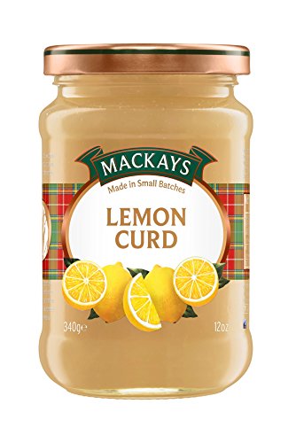 Mackays Lemon Curd 340g Glas (Zitronen-Creme) von Mackays