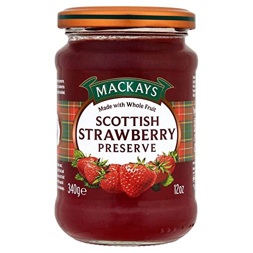 Mackays Scottish Erdbeere Preserve (340g) - Packung mit 6 von Mackays
