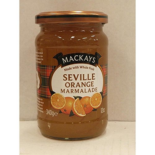 Mackays Seville Orange Marmalade 340g Glas (Marmelade aus Sevilla-Orangen) von Mackays