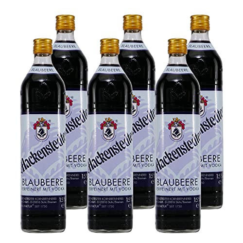 Mackenstedter Blaubeere Likör (6 x 0,7L) von Mackenstedter