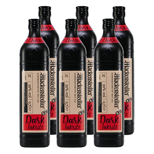 Mackenstedter Dark Lakritz Likör (6 x 0,7L) von Mackenstedter