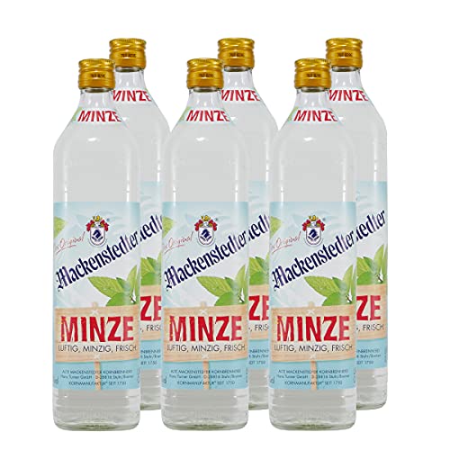 Mackenstedter Minze Likör (6 x 0,7L) von Mackenstedter