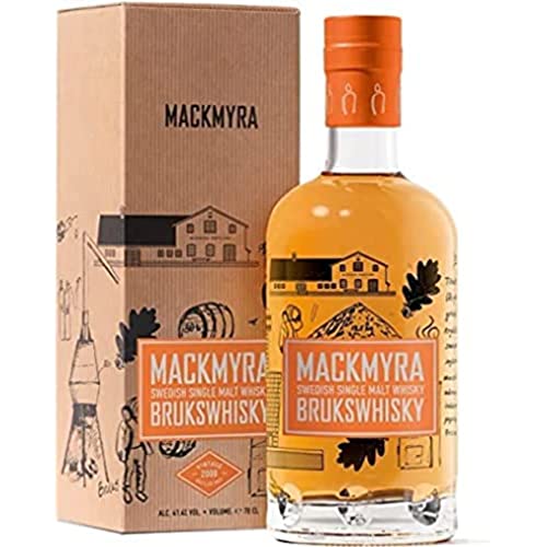 Mackmyra Distillery Brukswhisky 41.4% 1 Flasche, 1er Pack (1 x 700 ml) von Mackmyra