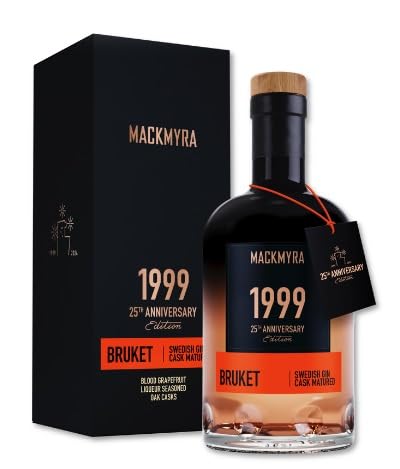 0,7l - Mackmyra - 25th Anniversary Edition - BRUKET - Swedish Gin Cask Matured - 48,3% vol. - Schweden 0,7l - Mackmyra - 25th Anniversary Edition - BRUKET - Swedish Gin Cask Matured - 48,3% vol. - Schweden von Mackmyra