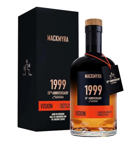 0,7l - Mackmyra - 25th Anniversary Edition - VISION - Swedish Single Malt Whisky - 45,2% vol. - Schweden 0,7l - Mackmyra - 25th Anniversary Edition - VISION - Swedish Single Malt Whisky - 45,2% vol. - Schweden von Mackmyra