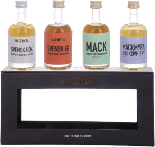 Mackmyra Classic Collection Single Malt Whisky (1 x 4 x 5C l) von Mackmyra