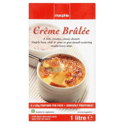 Macphie Creme Brulee 1 Liter Macphie Creme Brulee 1 Liter von Macphie