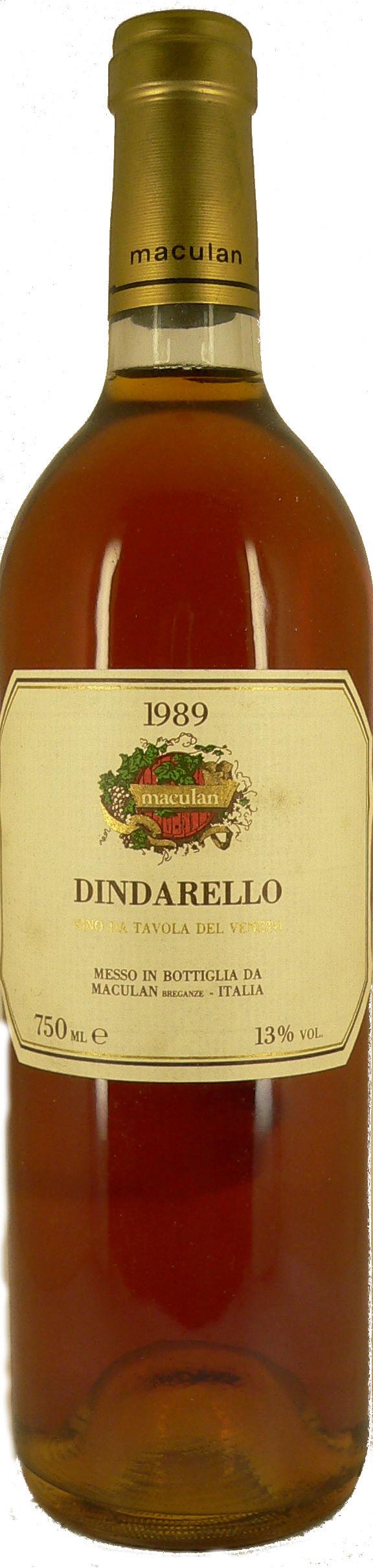 1989 Dindarello Muscat von Raritäten