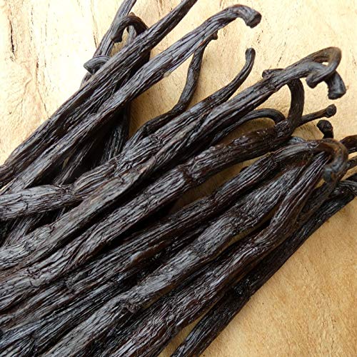 100g Bio Bourbon Vanilleschoten prima qualitat aus Madagascar (34 bis 40 Schoten 16 bis 18 cm) von Mada Spicy