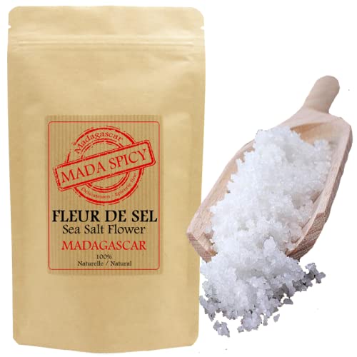 Madagaskar Salzblüten « flower of salt » 500g. Gourmet qualität. 100% naturbelassen. Wiederverschließbaren Tasche. von Mada Spicy