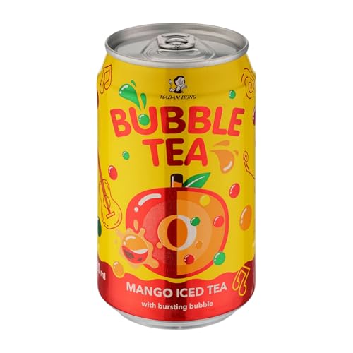 Madam Hong Bubble Tea, Mango Eistee, 320ml, 24 Dosen von Madam Hong