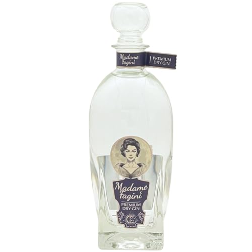 Madame Fagini Premium Dry Gin inkl. Geschenkbeutel | Pur genießbar | Floral & würzig | Außergewöhnlich weich & exotisch | 15 exquiste Botanicals | Das perfekte Geschenk | Destillierter Gin Madame Fagini Premium Dry Gin inkl. Geschenkbeutel | Pur genießbar | Floral & würzig | Außergewöhnlich weich & exotisch | 15 exquiste Botanicals | Das perfekte Geschenk | Destillierter Gin von Madame Fagini
