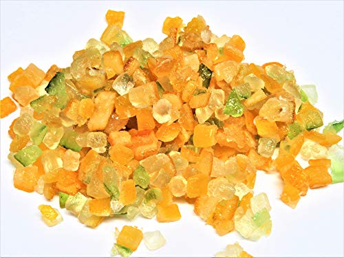 100g Orangeat und Zitronade Würfel Mischung (für Früchtebrot, Panettone) von Madavanilla