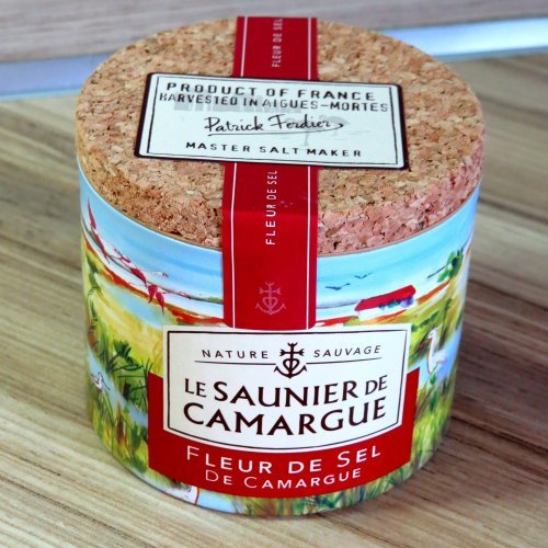 125g Fleur de Sel de Camargue im "Töpfchen" - Meersalz aus dem Süden Frankreichs - von Madavanilla