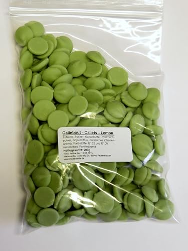 200g Schoko Callets Lemon - Kuvertüre 200g Schoko Callets Lemon - Kuvertüre von Madavanilla