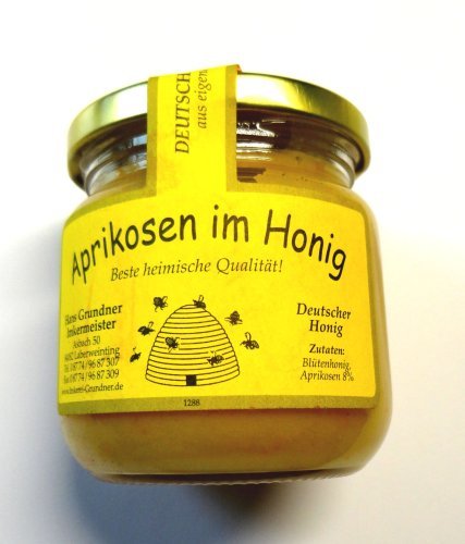 250g Aprikosen-Traum - Aprikosen im Blütenhonig - Honig 250g Aprikosen-Traum - Aprikosen im Blütenhonig - Honig von Madavanilla