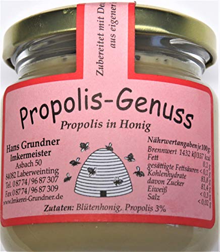 250g Propolis im Honig - Propolis-Genuss von Madavanilla