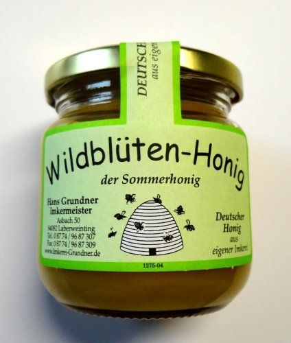 250g Wildblütenhonig - Honig 250g Wildblütenhonig - Honig von Madavanilla