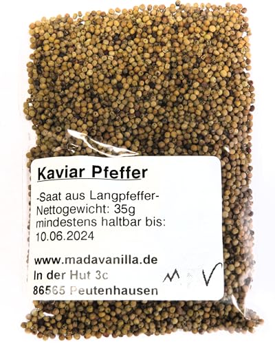 35g Kaviar Pfeffer - von Madavanilla