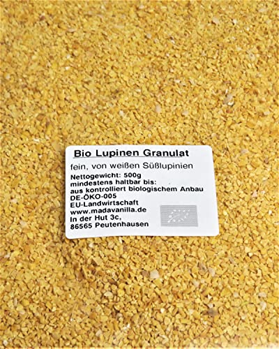 500g Bio Lupinen GRANULAT - DE-ÖKO-005 von Madavanilla