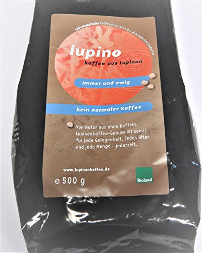 500g Lupinenkaffee Lupino (Bioland) - GANZE BOHNE - von Madavanilla