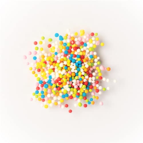 50g Zucker Kügelchen Nonpareille bunt - Zuckerperlen 50g Zucker Kügelchen Nonpareille bunt - Zuckerperlen von Madavanilla