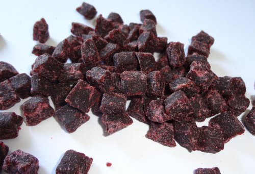 Acai Würfel getrocknet - mit Apfel - Premium - 100g - von Madavanilla