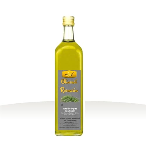 Olivenöl Rosmarin aus Italien - extra vergine kaltgepresst 250ml von Madavanilla