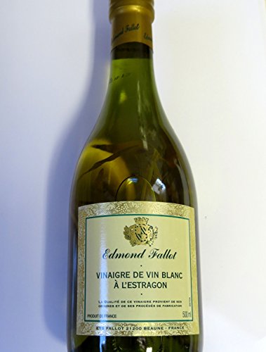 Weißweinessig mit Estragon - Edmond Fallot - 500ml - von Madavanilla