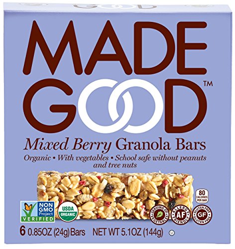 Made Good Granola Bar Mixed Berry, 5.10Oz.Case von 6 Kästen 1 6/5 oz von MadeGood