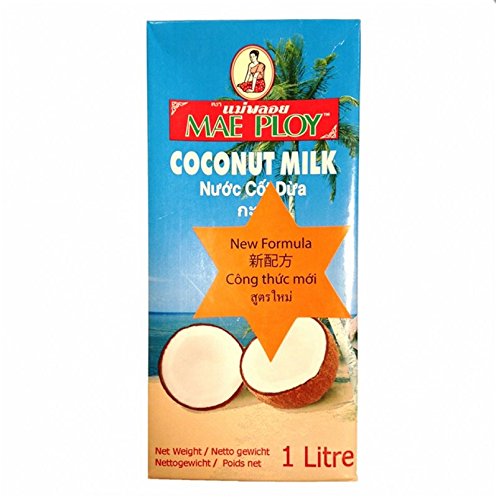 Mae Ploy Coconut milk, Kokosnuss Milch ohne Zusätze 3 x 1L von Mae Ploy