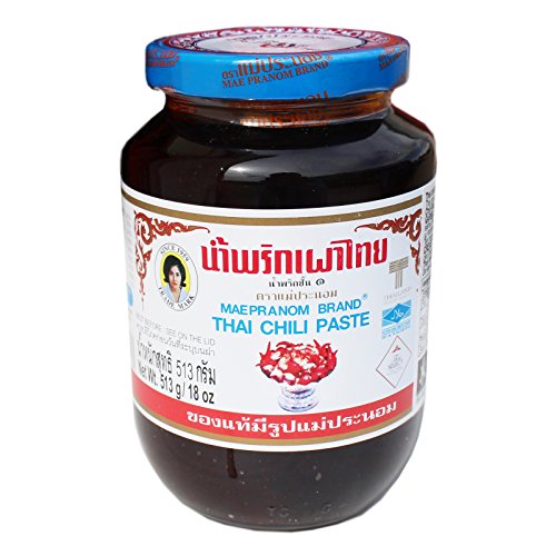 Maepranom süsse Chilipaste Nam Prik Pao 513g von Mae Pranom
